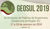 GEOSUL 2019 - XII Simpósio de Práticas de Engenharia Geotécnica da Região Sul